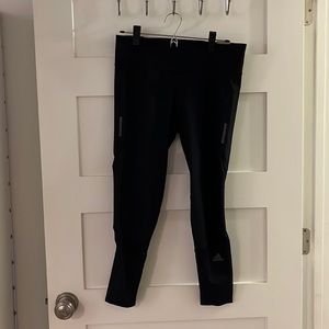 Adidas Black 3/4 Leggings